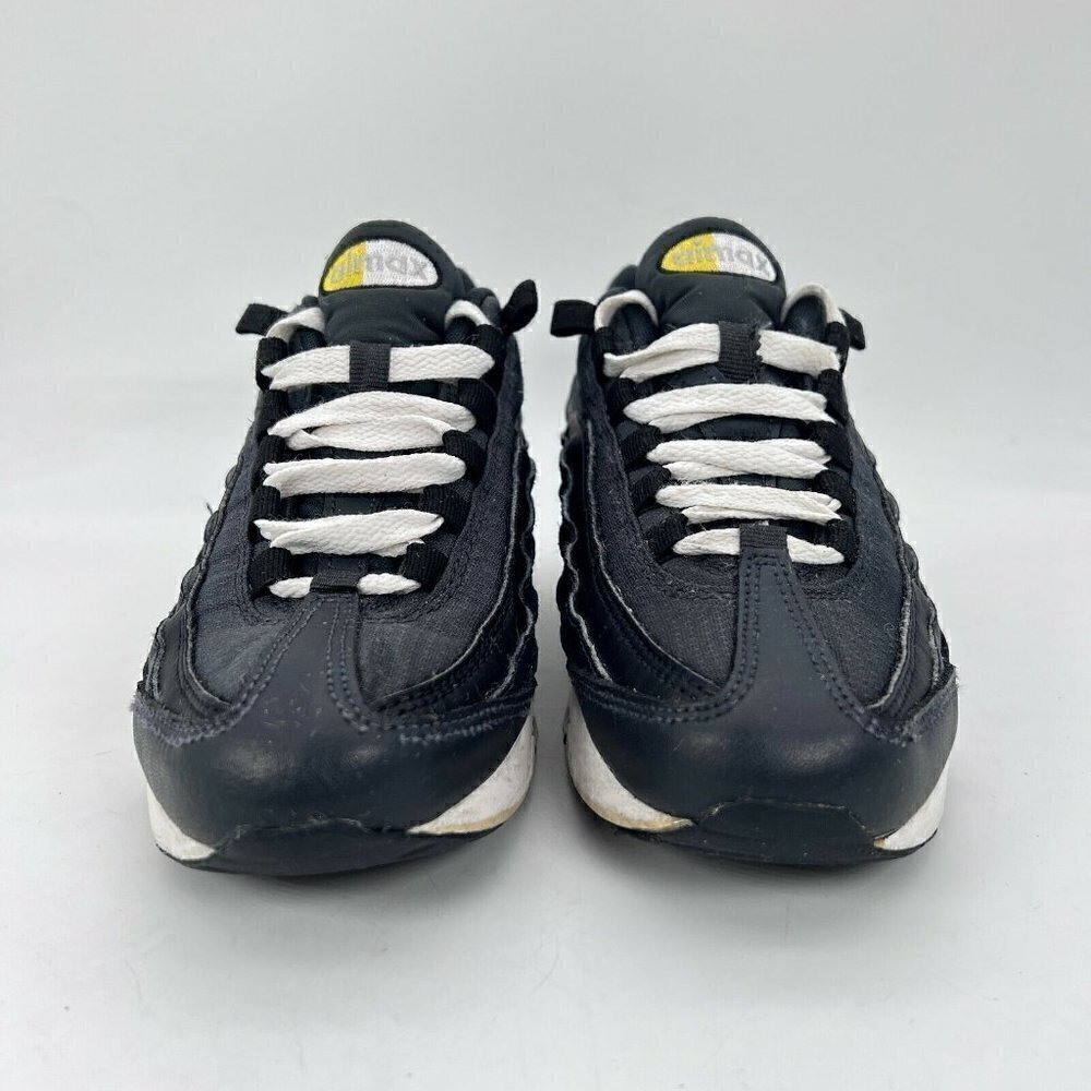 Nike Boys Air Max 95 905348-028 Low Top Black Athletic Sneaker Shoes Size 4.5 - Picture 3 of 12